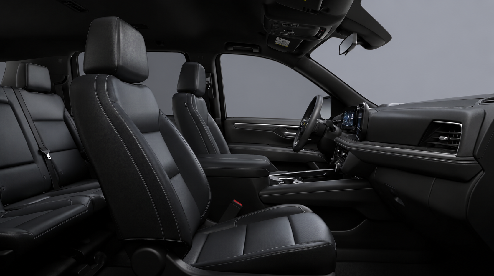 2026 Chevrolet Suburban black front seating